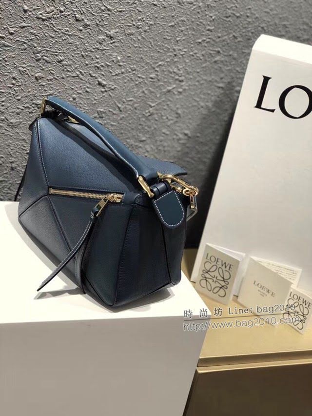 LOEWE經典爆款包包 羅意威小號Puzzle拼接手提斜挎包 10172  tcl1338